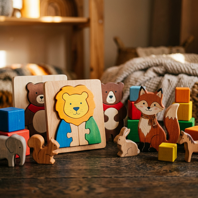 Drevené hračky a výrobky pre deti